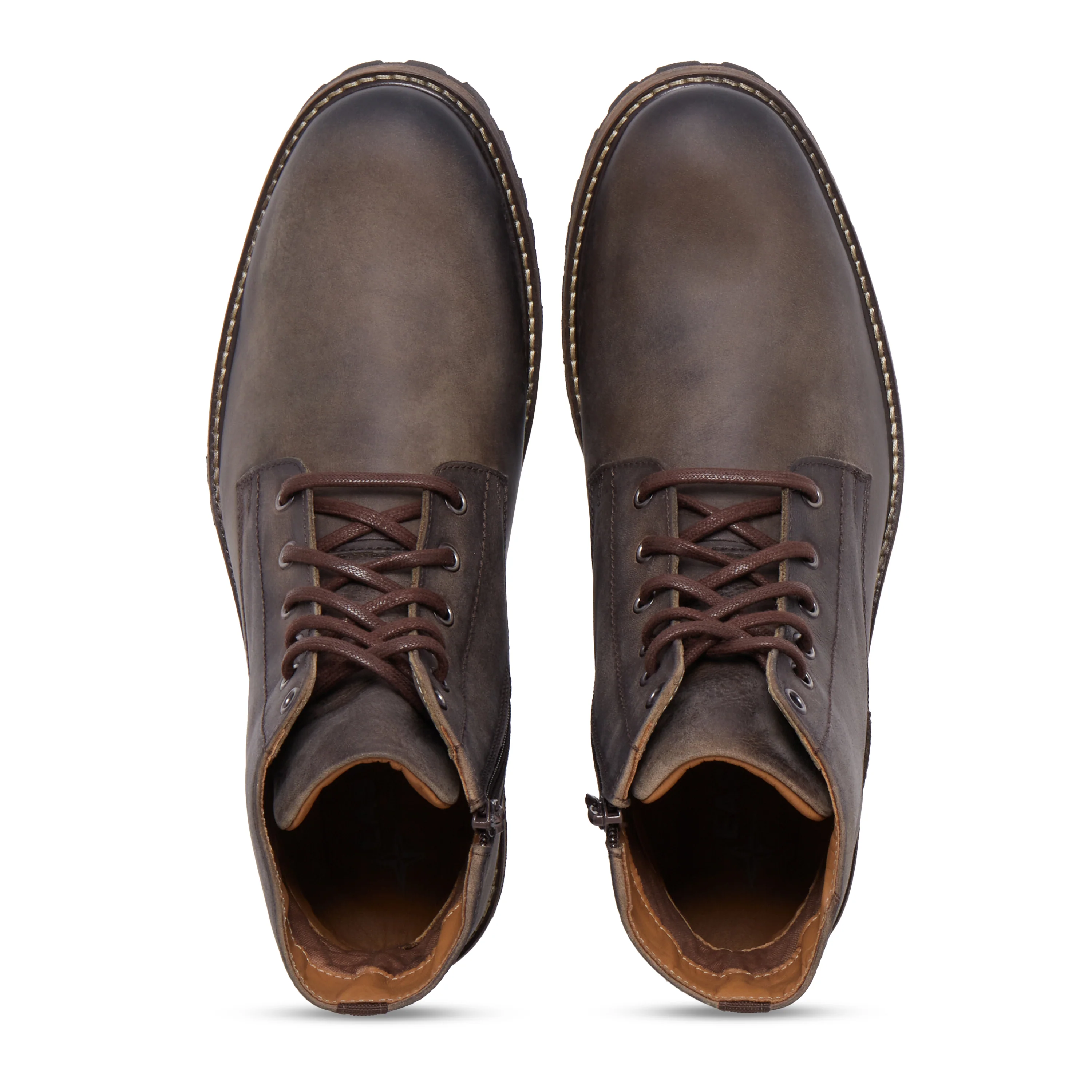 Men's Hoyt Plain Toe Zipper Boot - Image 11